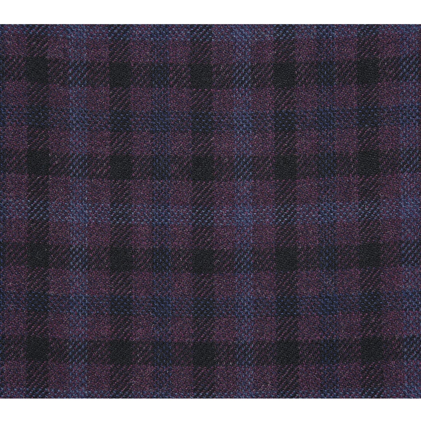 Wool Blend Plum Check Sport Coat - Slim Fit