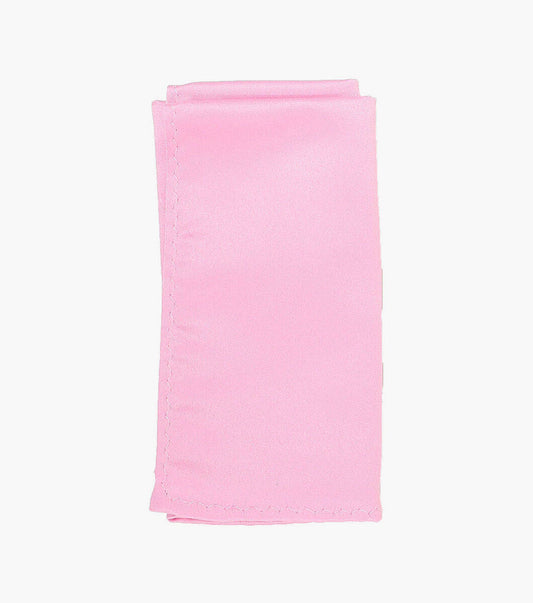 Pink Satin Pocket Square