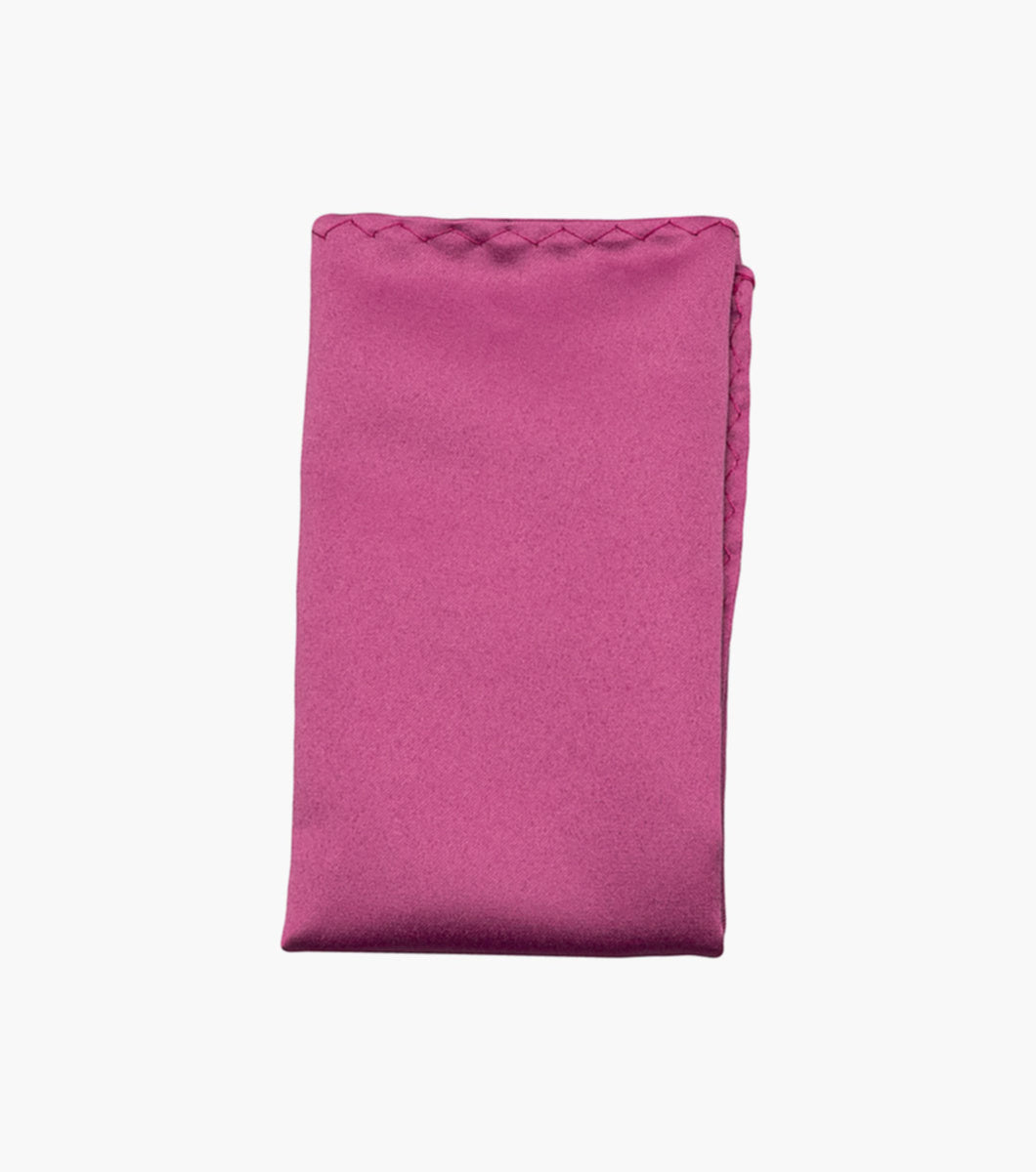 Rose Satin Pocket Square