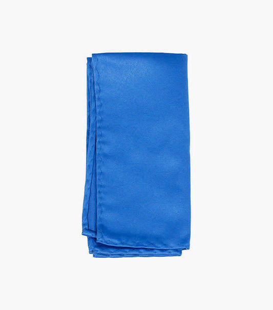 Royal Blue Satin Pocket Square