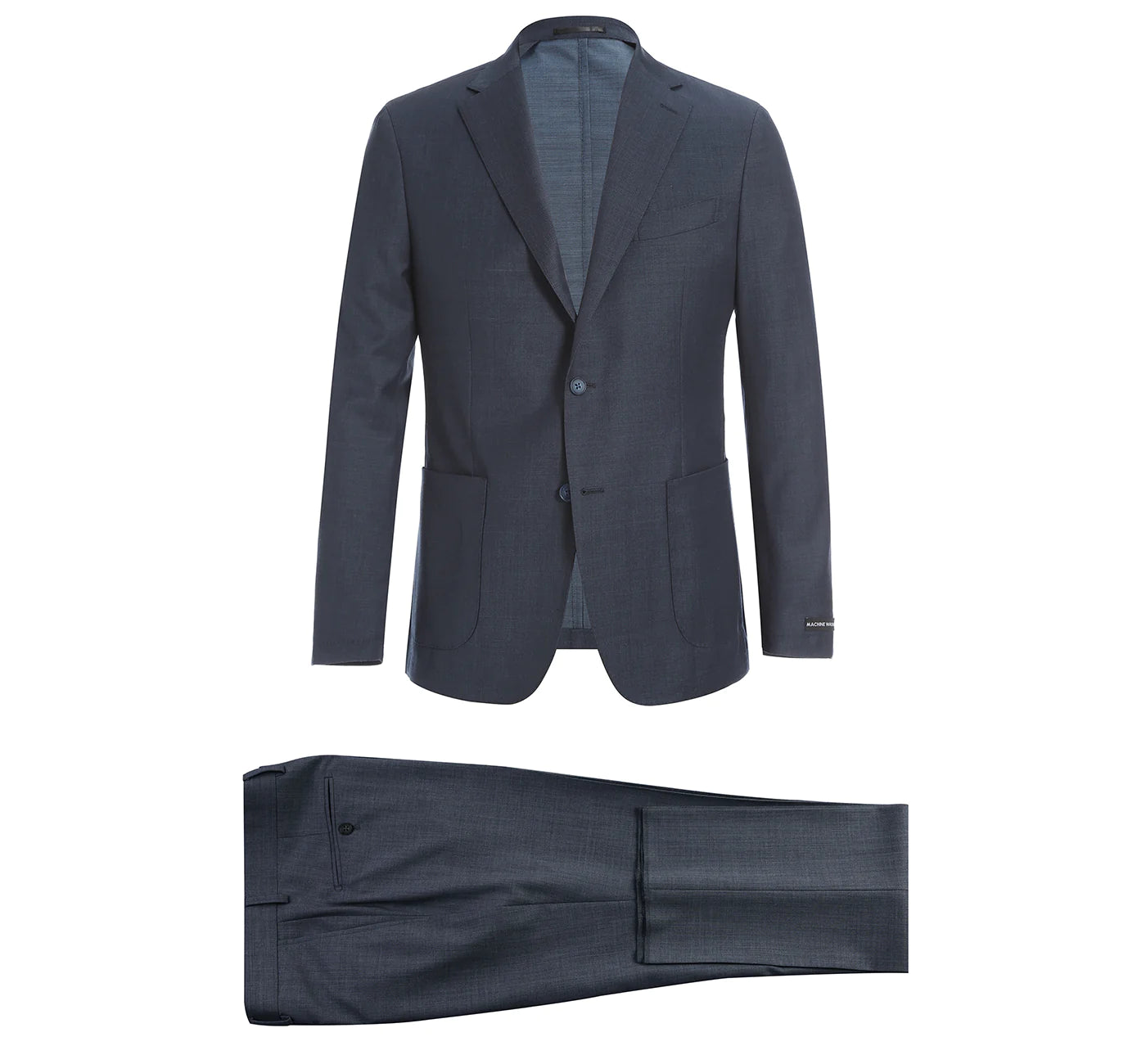 Pellagio Gray Travel Suit - Slim Fit