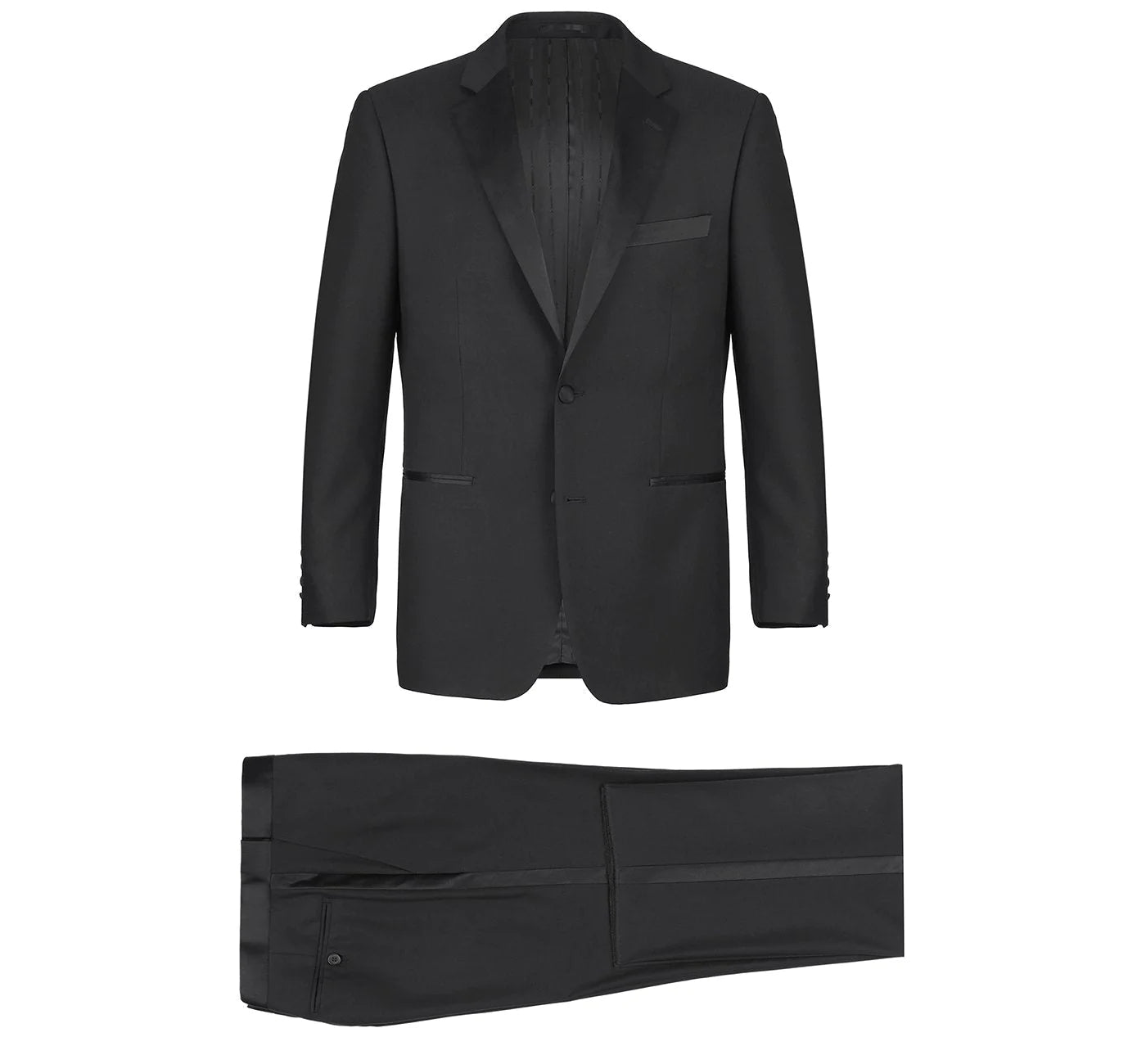 Black Tuxedo with Notch Lapel