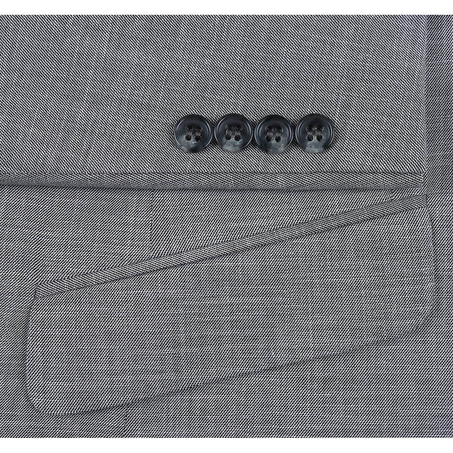 Ash Gray Suit - Slim Fit