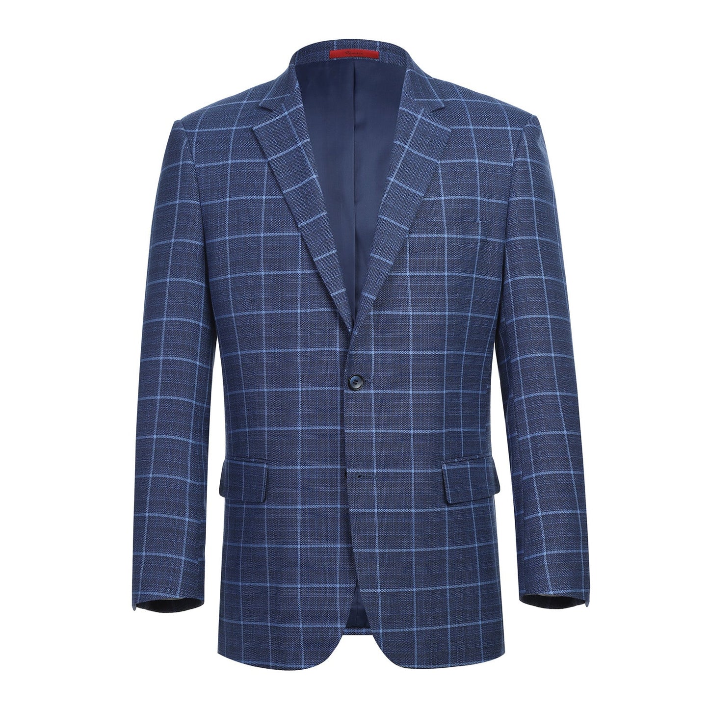 Blue II Windowpane Sport Coat - Classic Fit