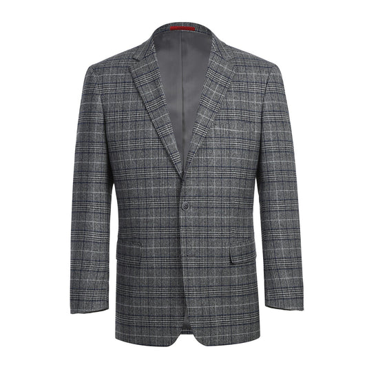 Gray Check Sport Coat - Classic Fit