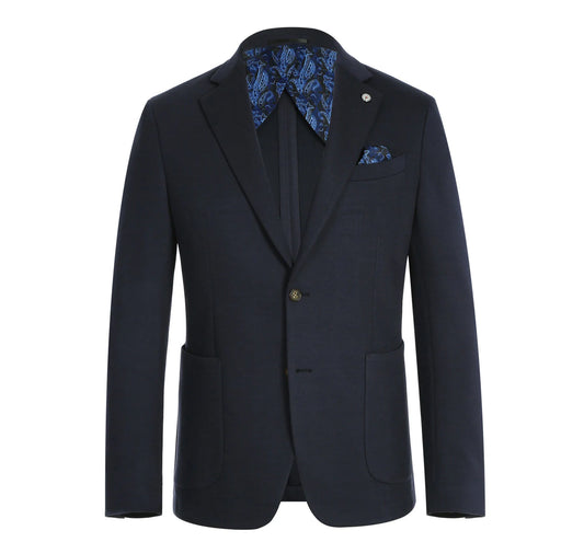 Pellagio Midnight Navy Sport Coat - Slim Fit