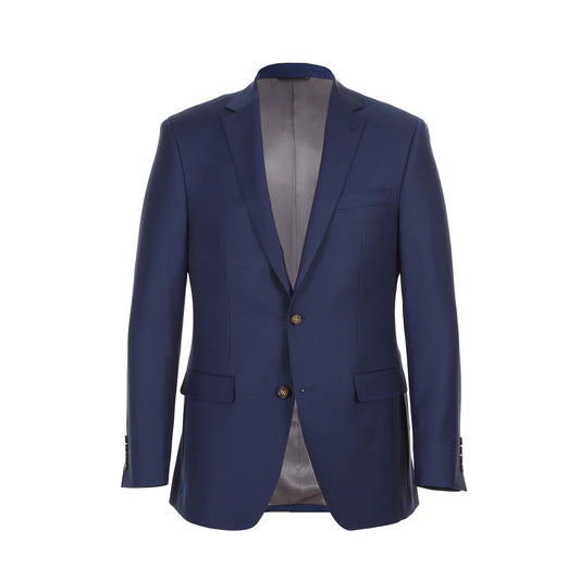 Rivelino 100% Wool Blue Suit