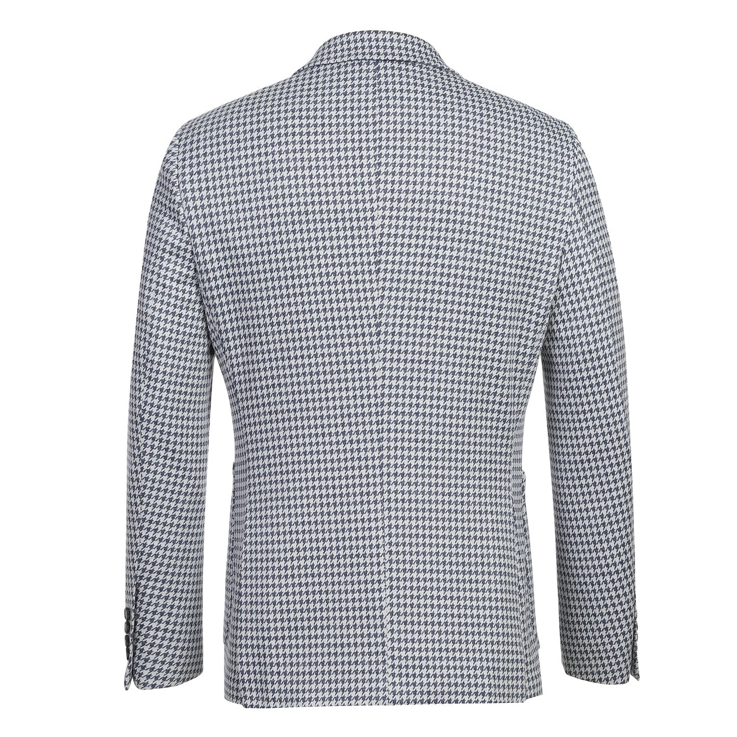 Pellagio Blue Houndstooth Sport Coat - Slim Fit