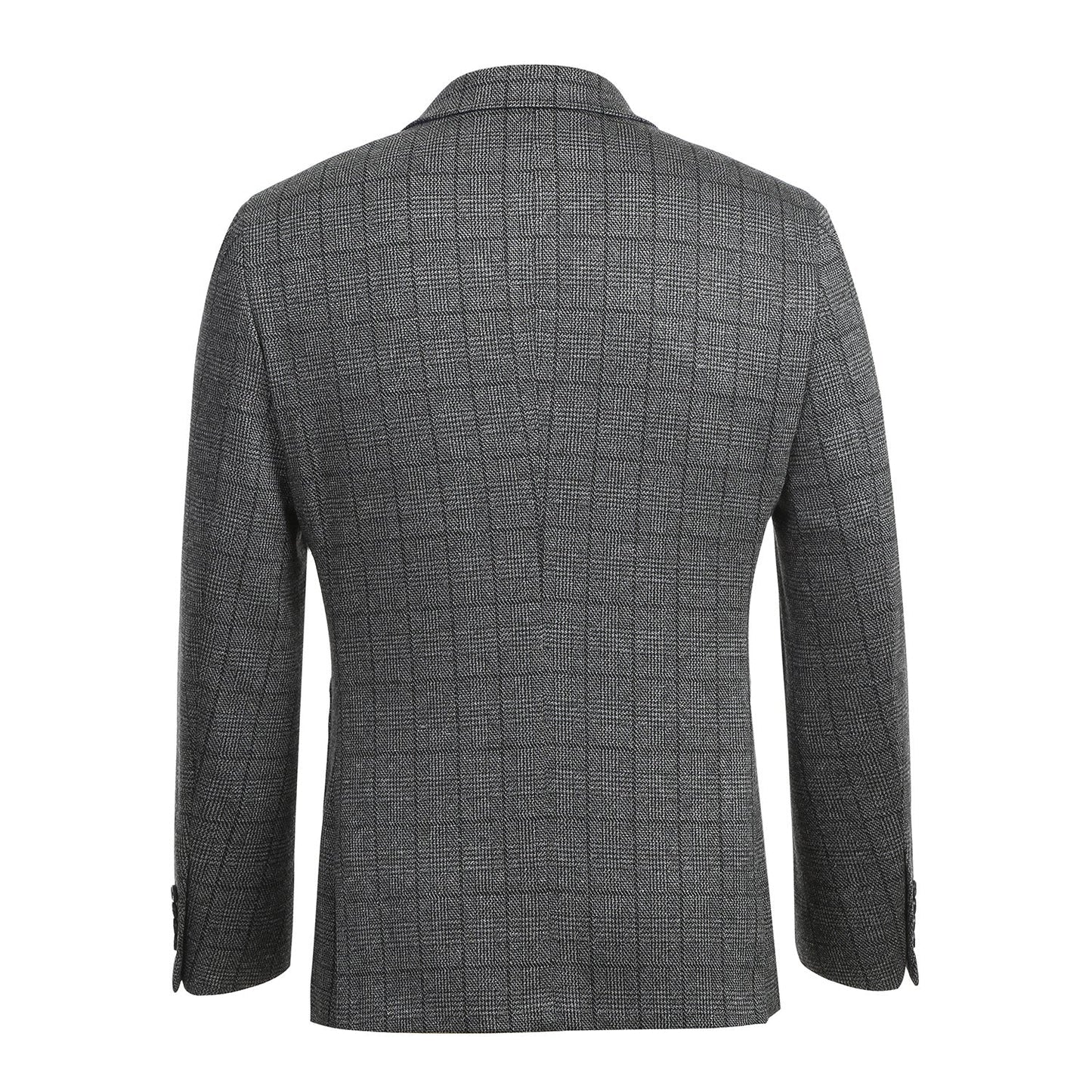 Pellagio Gray III Check Sport Coat - Slim Fit