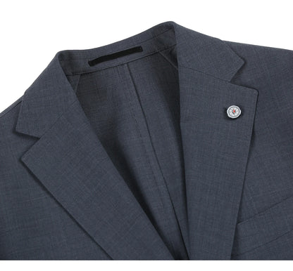 Pellagio Gray Travel Suit - Slim Fit