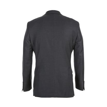 Rivelino 100% Wool Charcoal Suit