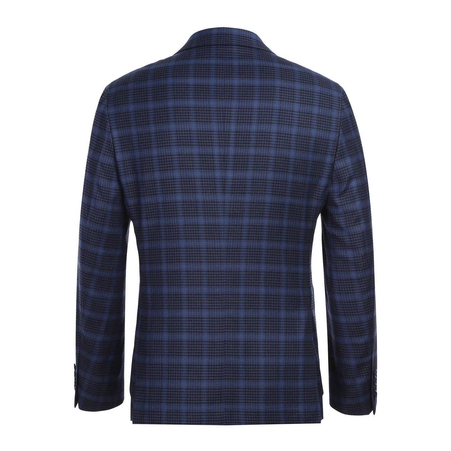 Pellagio Royal Blue Check Sport Coat - Slim Fit