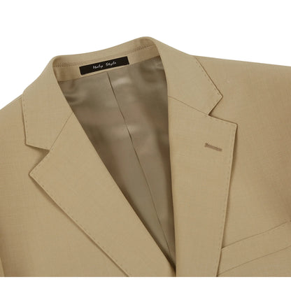 100% Wool Tan Suit