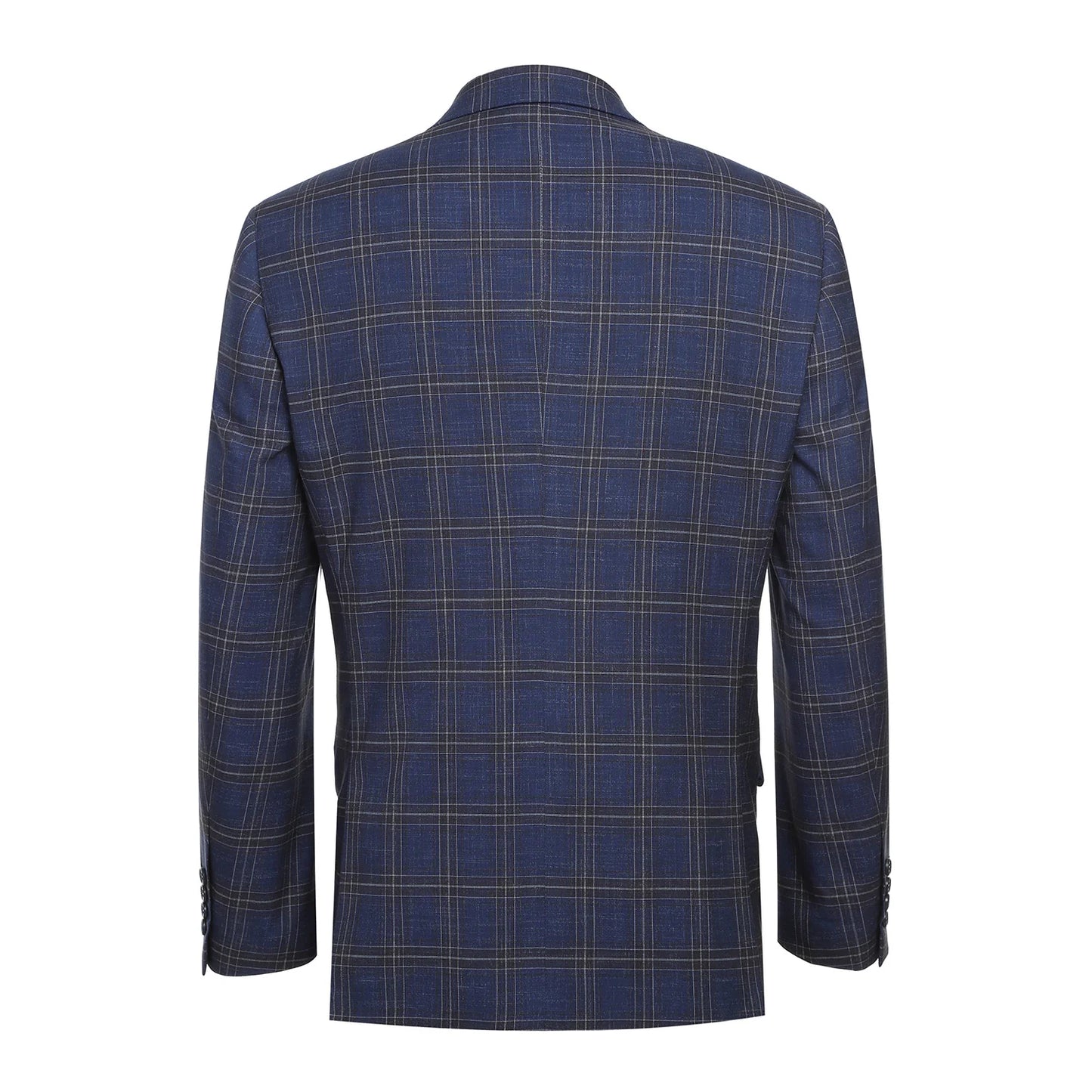 Blue Check Sport Coat - Slim Fit