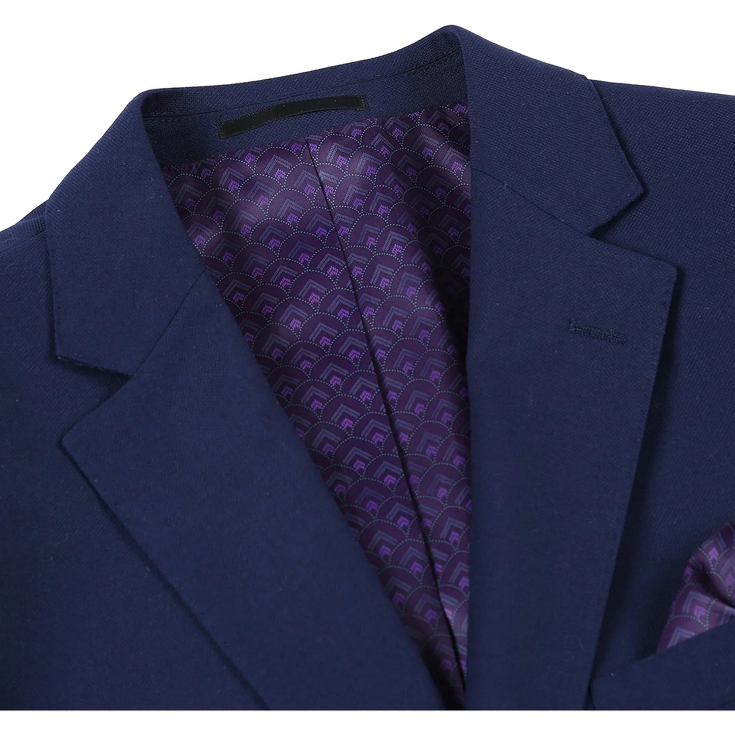 100% Wool Navy Blazer - Classic Fit