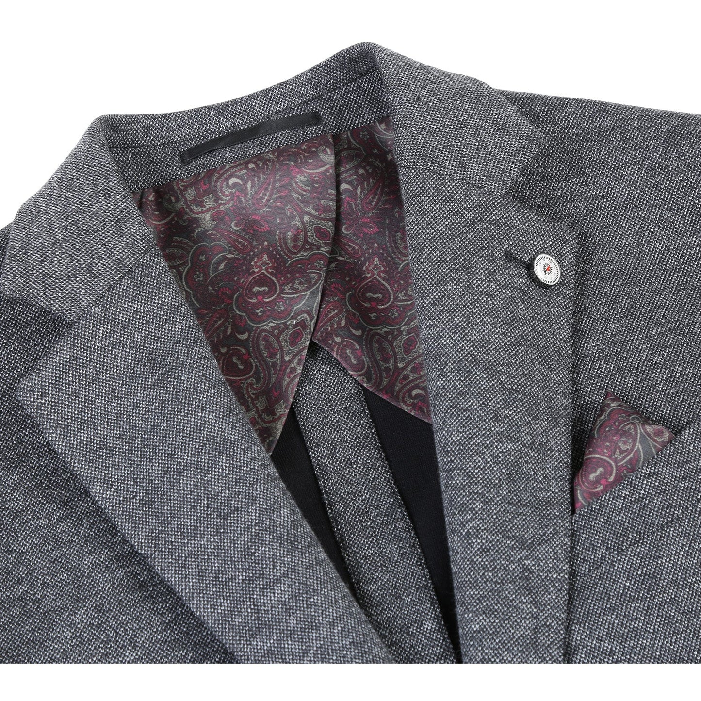 Pellagio Gray Sport Coat - Slim Fit