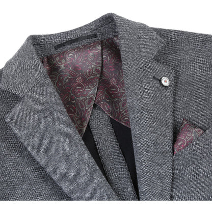 Pellagio Gray Sport Coat - Slim Fit