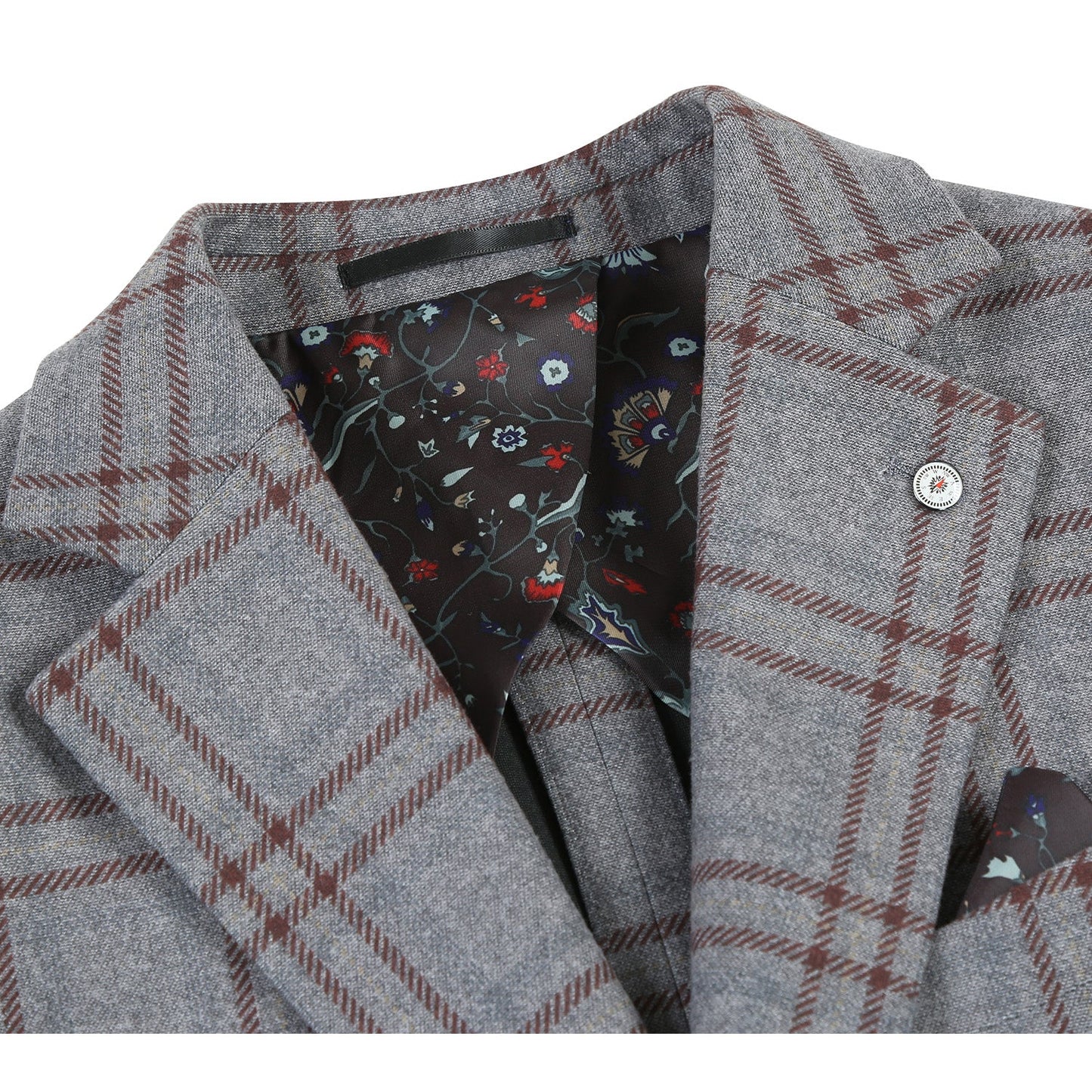 Pellagio Gray II Check Sport Coat- Slim Fit