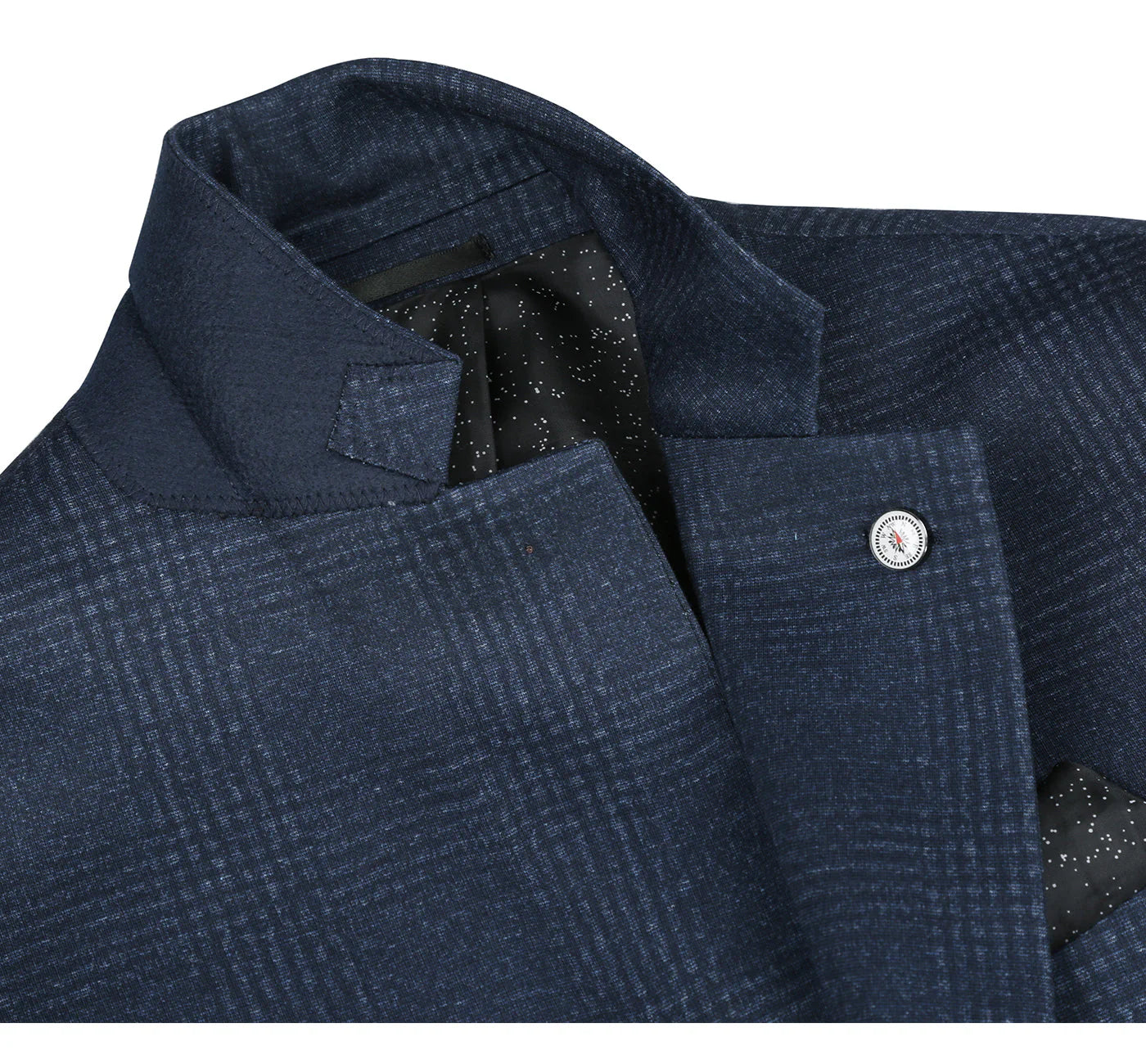 Pellagio Navy Check II Sport Coat - Slim Fit