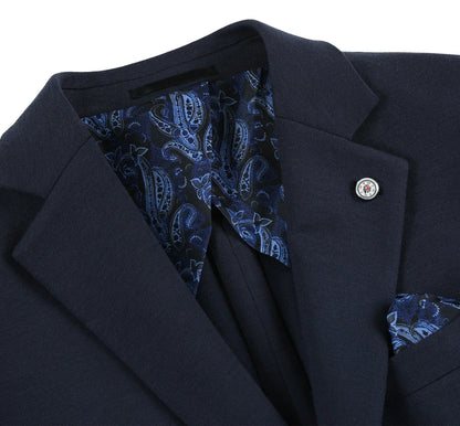 Pellagio Midnight Navy Sport Coat - Slim Fit