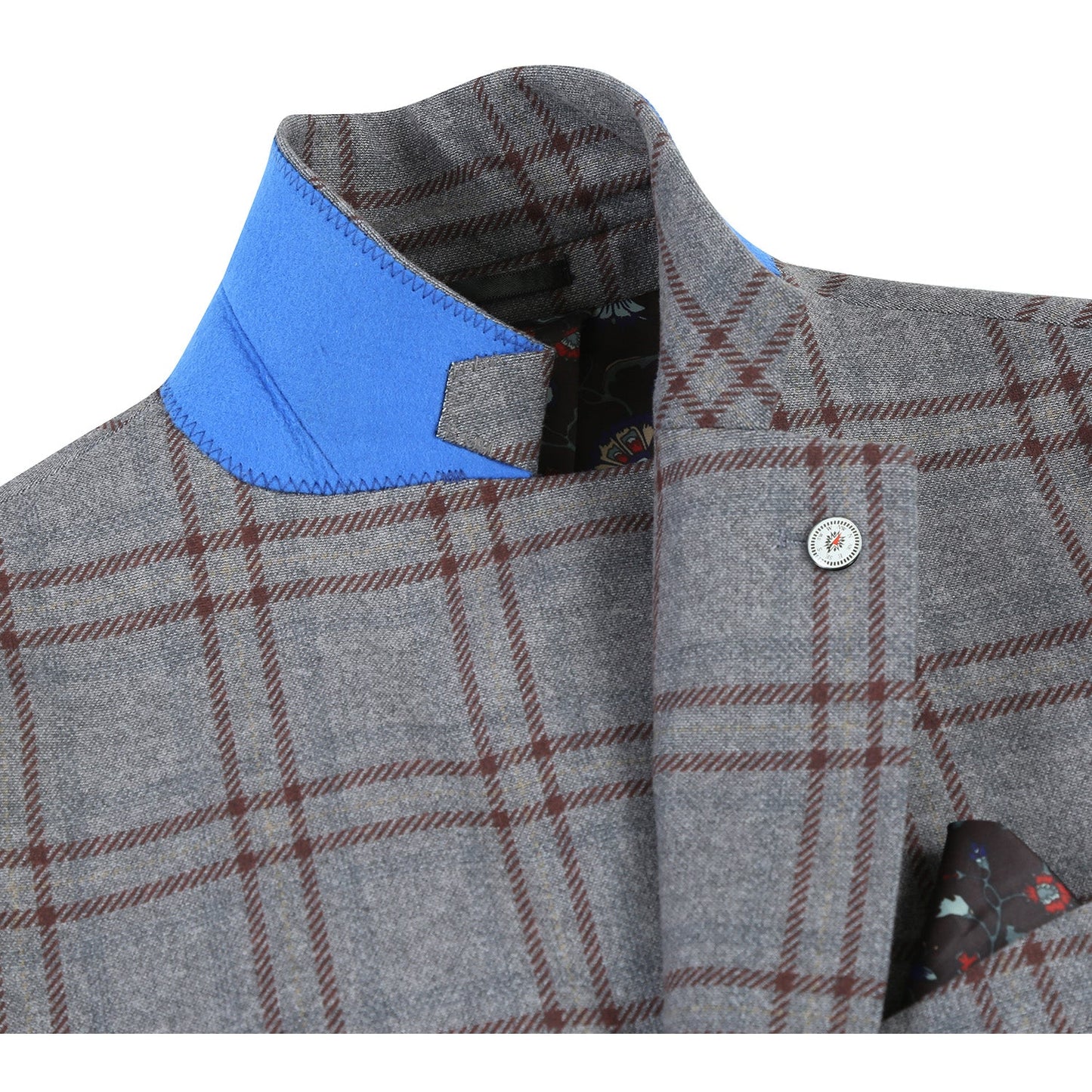 Pellagio Gray II Check Sport Coat- Slim Fit