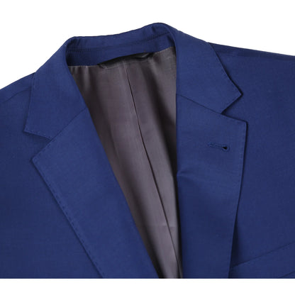 Rivelino 100% Wool Blue Suit