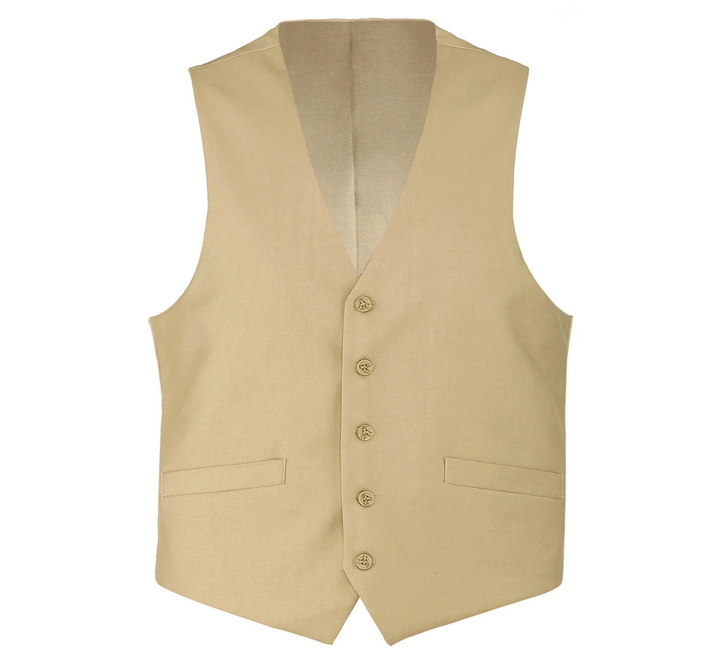 100% Wool Tan Vest