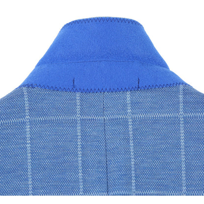 Pellagio Blue Check Sport Coat - Slim Fit