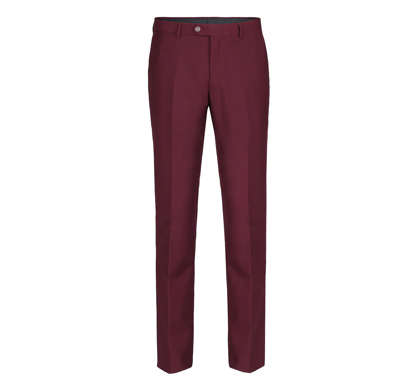 Burgundy Pants - Slim Fit