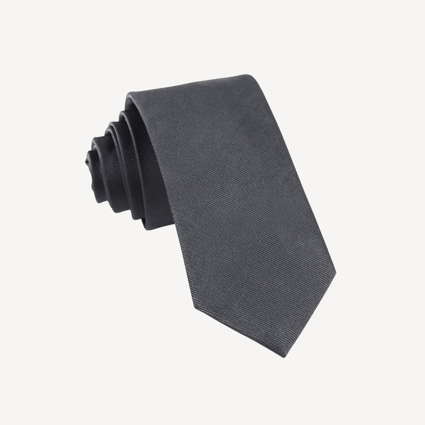 Charcoal Slim Tie