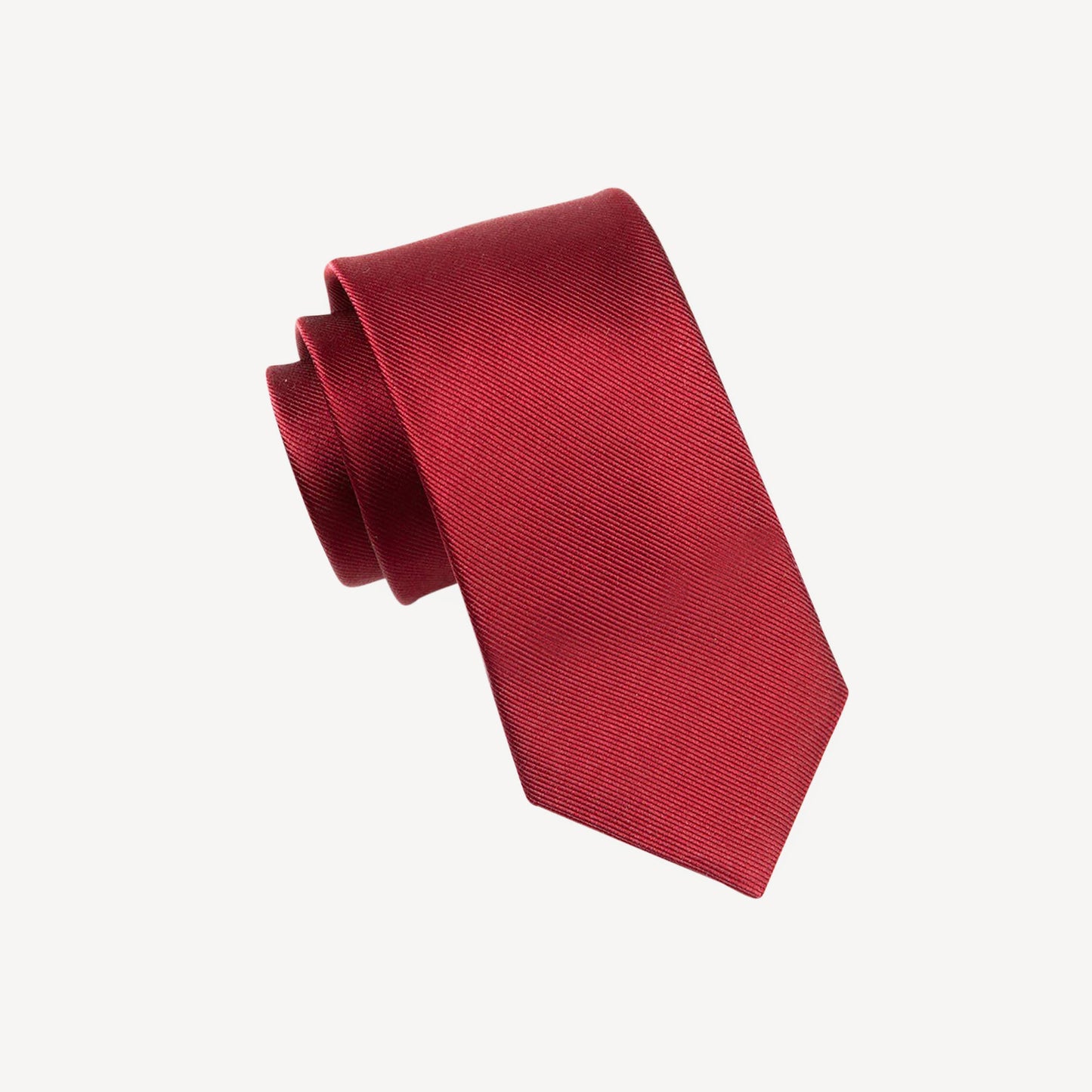 Red Slim Tie
