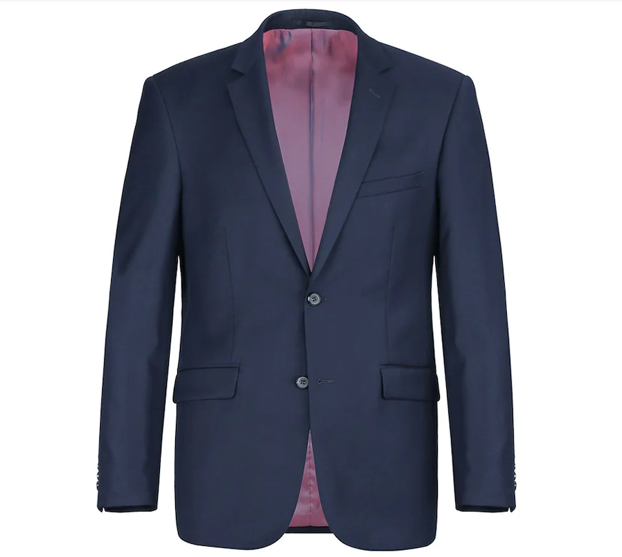 100% Wool Navy Suit