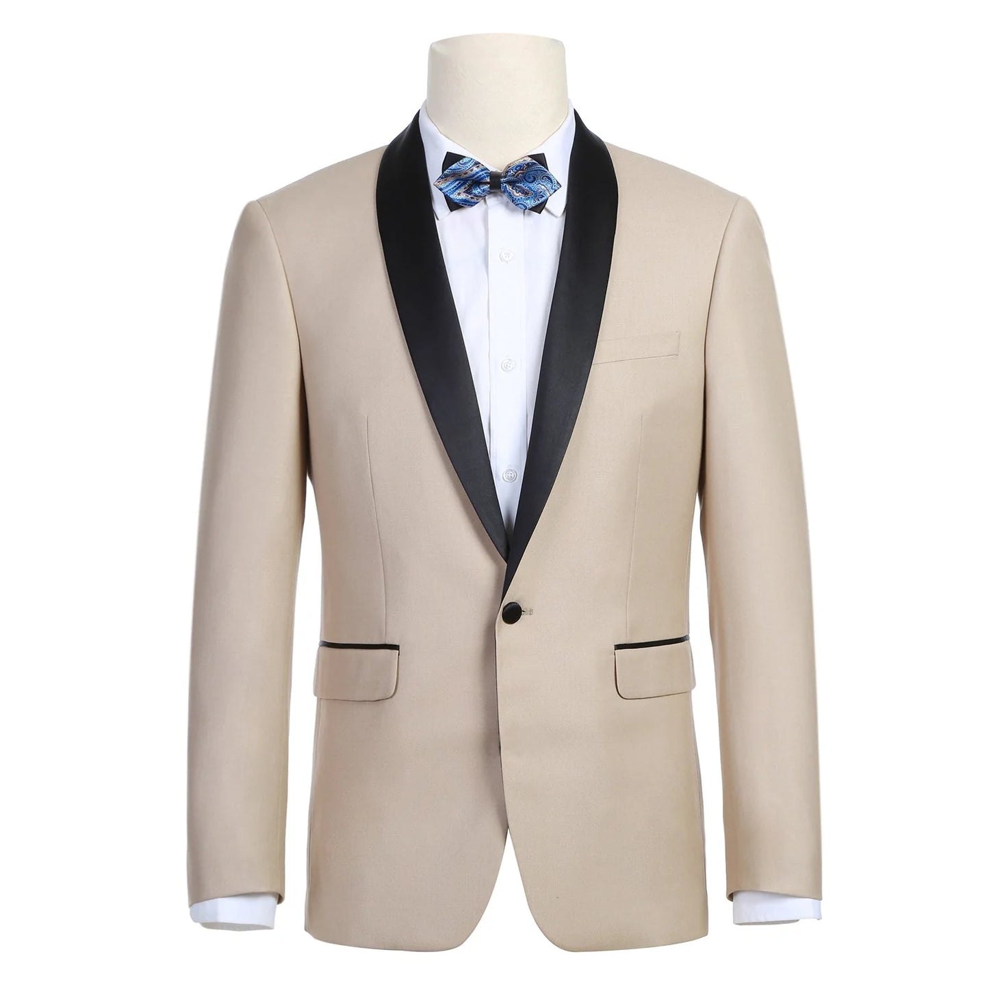 Tan Tuxedo with Shawl Lapel - Slim Fit