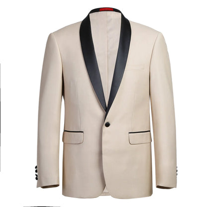 Tan Tuxedo with Shawl Lapel - Slim Fit