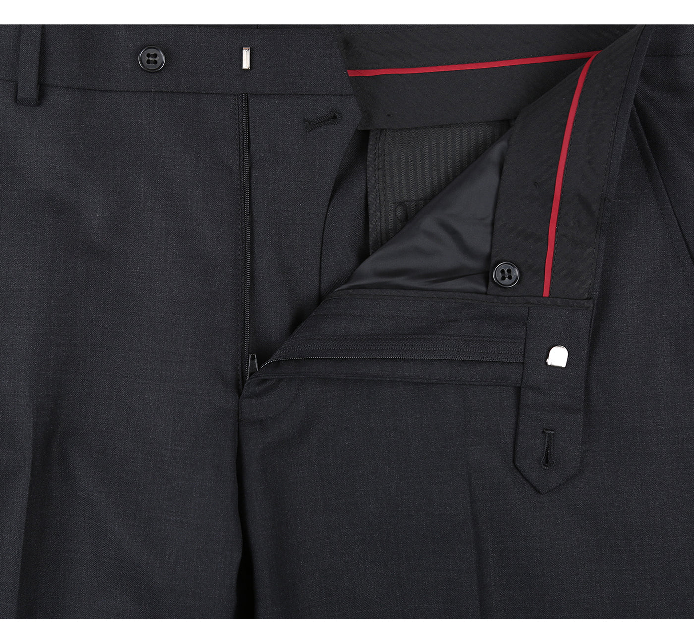 100% Wool Charcoal Pants