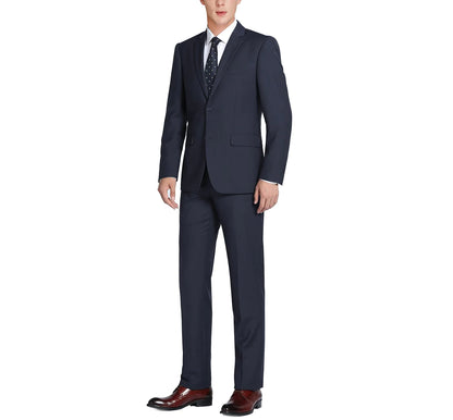 100% Wool Midnight Navy Suit