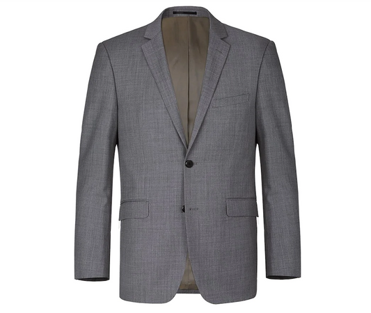 100% Wool Dark Gray Suit