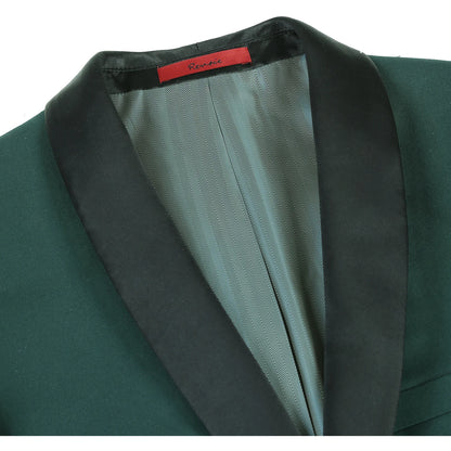 Hunter Green Tuxedo with Shawl Lapel - Slim Fit