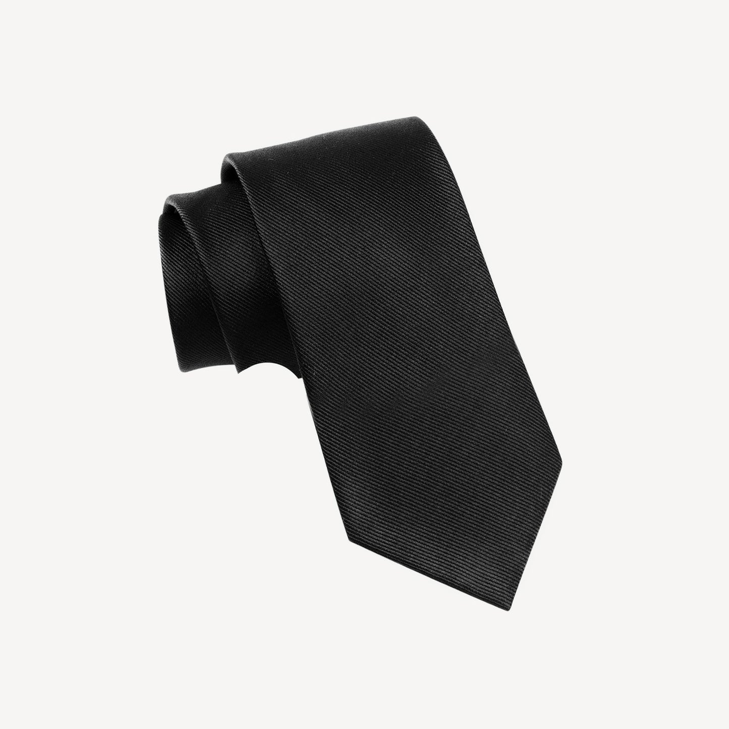 Black Slim Tie
