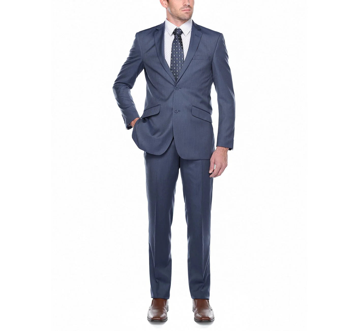 Ink Blue Suit - Slim Fit