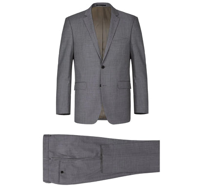 100% Wool Dark Gray Suit