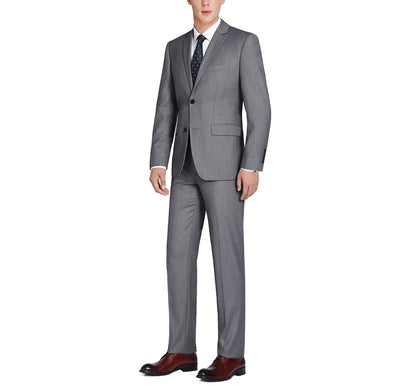 100% Wool Dark Gray Suit