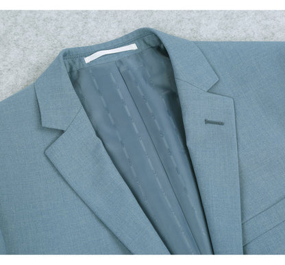 Sky Blue Suit - Slim Fit