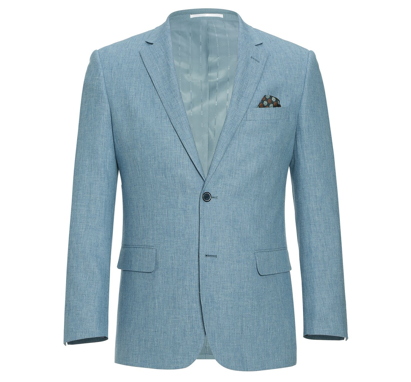 Sky Blue Suit - Slim Fit