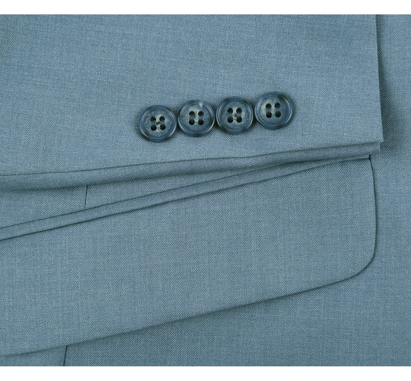 Sky Blue Suit - Slim Fit