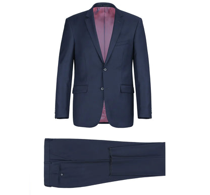 100% Wool Navy Suit