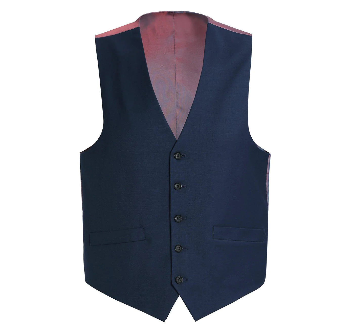 100% Wool Navy Vest