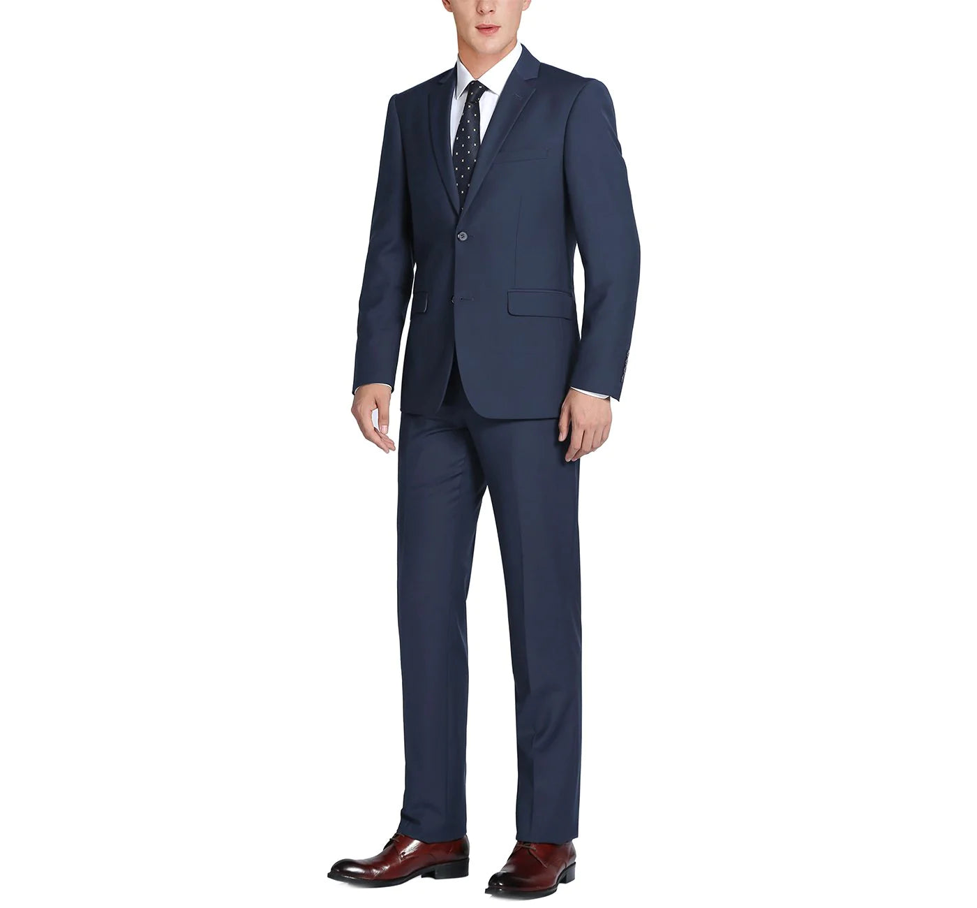 100% Wool Navy Suit