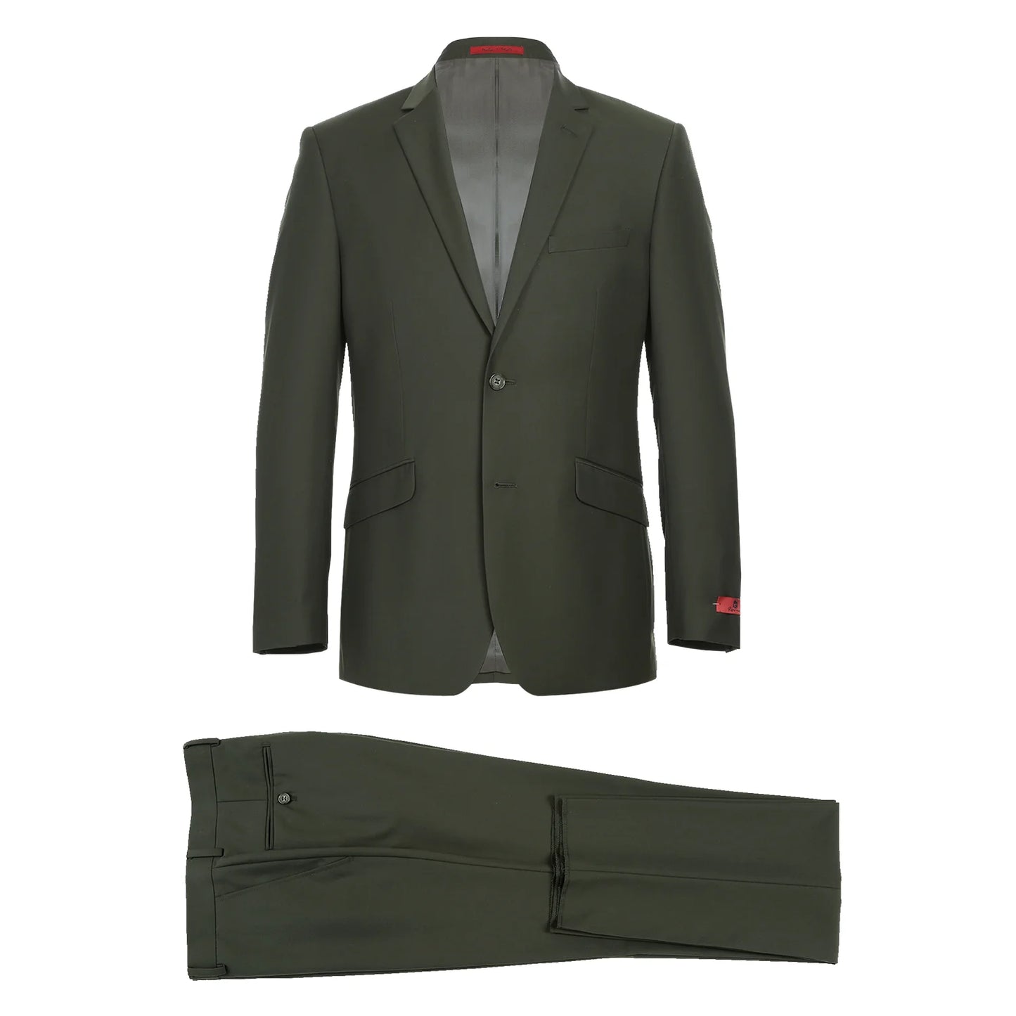 Olive Suit - Slim Fit