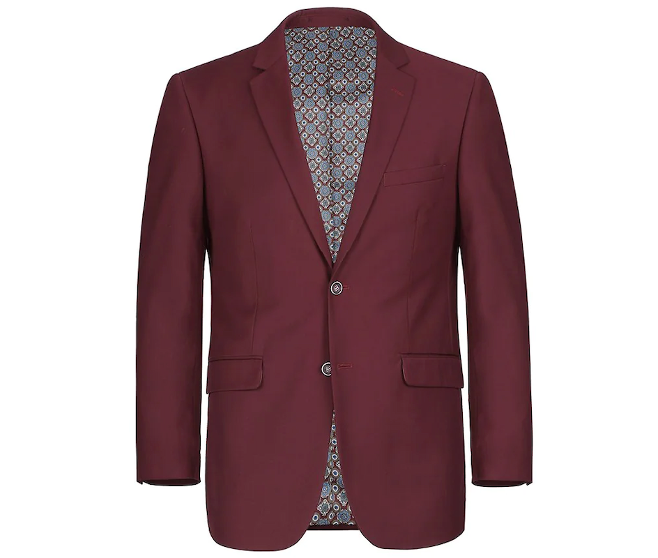 Burgundy Suit